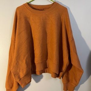 Aerie Corded Cropped Crewneck